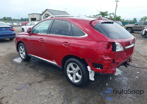 2011 Lexus Rx 350 from USA, damaged, VIN 2T2BK1BA1BC107254